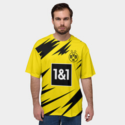 Футболка оверсайз мужская Reus Borussia Dortmund 20-21, цвет: 3D-принт — фото 2