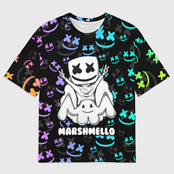 Футболка оверсайз мужская MARSHMELLO, цвет: 3D-принт