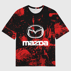 Футболка оверсайз мужская Мазда, цвет: 3D-принт