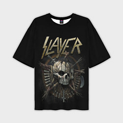 Футболка оверсайз мужская Slayer, цвет: 3D-принт