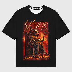 Мужская футболка оверсайз Slayer