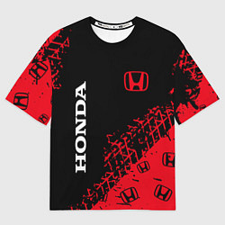 Мужская футболка оверсайз HONDA ХОНДА