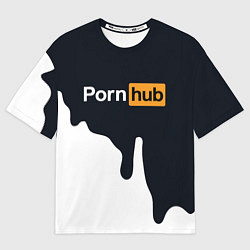 Мужская футболка оверсайз Pornhub