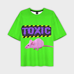 Мужская футболка оверсайз Toxic