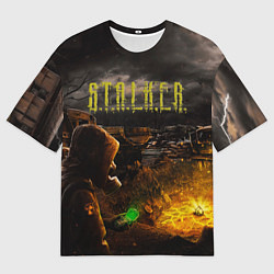 Мужская футболка оверсайз Stalker 2