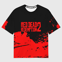 Футболка оверсайз мужская RED DEAD REDEMPTION 2, цвет: 3D-принт