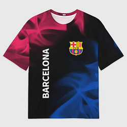 Футболка оверсайз мужская BARCELONA БАРСЕЛОНА, цвет: 3D-принт