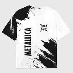 Мужская футболка оверсайз METALLICA МЕТАЛЛИКА