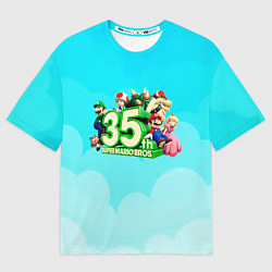 Футболка оверсайз мужская Mario, цвет: 3D-принт