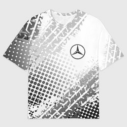 Мужская футболка оверсайз Mercedes-Benz