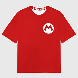 Мужская футболка оверсайз МАРИО