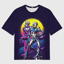 Футболка оверсайз мужская JoJo’s Bizarre Adventure, цвет: 3D-принт