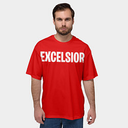 Футболка оверсайз мужская EXCELSIOR, цвет: 3D-принт — фото 2