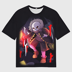 Футболка оверсайз мужская UNDERTALE, цвет: 3D-принт