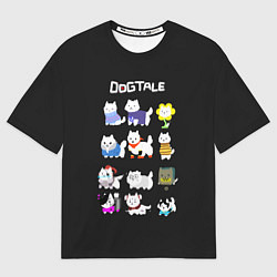 Футболка оверсайз мужская UNDERTALE, цвет: 3D-принт