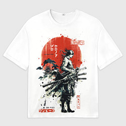 Футболка оверсайз мужская ONE PIECE ZOHO SAMURAI, цвет: 3D-принт