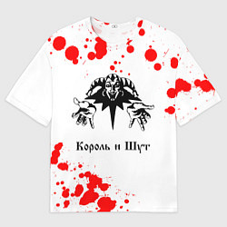 Футболка оверсайз мужская КОРОЛЬ И ШУТ, цвет: 3D-принт