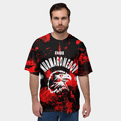 Футболка оверсайз мужская Khabib, цвет: 3D-принт — фото 2