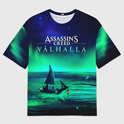 Футболка оверсайз мужская VALHALLA, цвет: 3D-принт