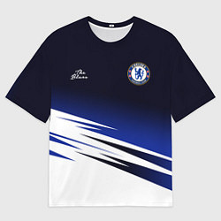 Футболка оверсайз мужская CHELSEA разминочная 1920, цвет: 3D-принт