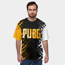 Футболка оверсайз мужская PUBG, цвет: 3D-принт — фото 2