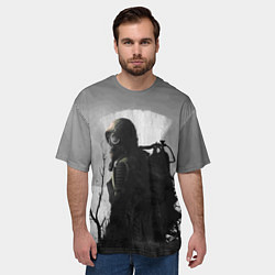 Футболка оверсайз мужская СТАЛКЕР 2, цвет: 3D-принт — фото 2