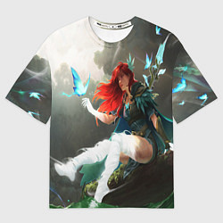 Мужская футболка оверсайз Windranger Dota