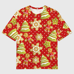 Мужская футболка оверсайз С Новым Годом!