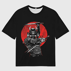 Футболка оверсайз мужская Samurai, цвет: 3D-принт