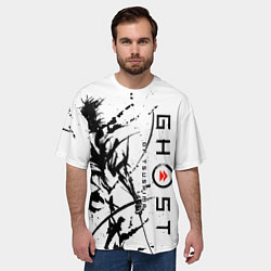 Футболка оверсайз мужская Ghost of Tsushima, цвет: 3D-принт — фото 2