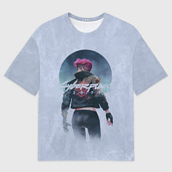 Мужская футболка оверсайз Cyberpunk 2077