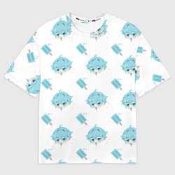 Мужская футболка оверсайз Genshin Impact