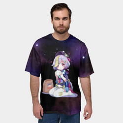 Футболка оверсайз мужская Genshin Impact, цвет: 3D-принт — фото 2