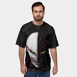 Футболка оверсайз мужская BLEACH BLANK, цвет: 3D-принт — фото 2