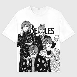 Мужская футболка оверсайз THE BEATLES