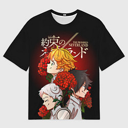 Футболка оверсайз мужская Обещанный Неверленд, цвет: 3D-принт