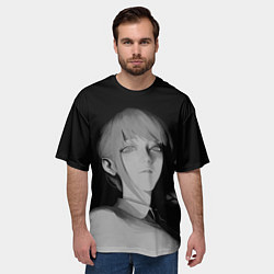 Футболка оверсайз мужская Makima Chainsaw Man, цвет: 3D-принт — фото 2