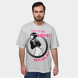 Футболка оверсайз мужская НиКола Сyberpunk 2077, цвет: 3D-принт — фото 2