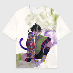 Мужская футболка оверсайз SK8 the Infinity