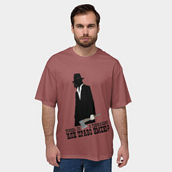 Футболка оверсайз мужская Раскольников, цвет: 3D-принт — фото 2