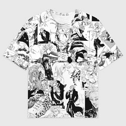 Мужская футболка оверсайз Бан