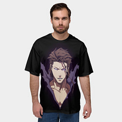 Футболка оверсайз мужская Bleach Блич, цвет: 3D-принт — фото 2