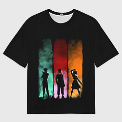 Футболка оверсайз мужская Магическая Битва, цвет: 3D-принт