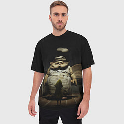 Футболка оверсайз мужская Little Nightmares, цвет: 3D-принт — фото 2