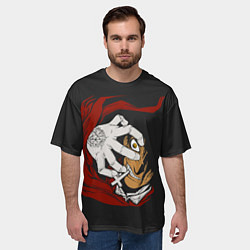 Футболка оверсайз мужская Hellsing Хеллсинг, цвет: 3D-принт — фото 2