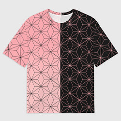 Мужская футболка оверсайз КОСТЮМ НЕЗУКО NEZUKO