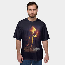 Футболка оверсайз мужская Little Nightmares 2 Шестая, цвет: 3D-принт — фото 2