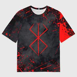 Мужская футболка оверсайз BERSERK БЕРСЕРК КЛЕЙМО