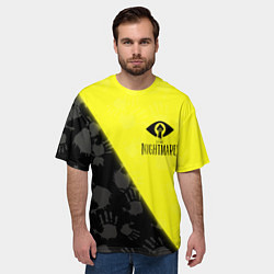 Футболка оверсайз мужская Little Nightmares, цвет: 3D-принт — фото 2