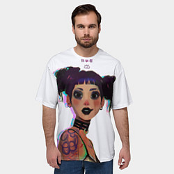 Футболка оверсайз мужская The Witness, цвет: 3D-принт — фото 2